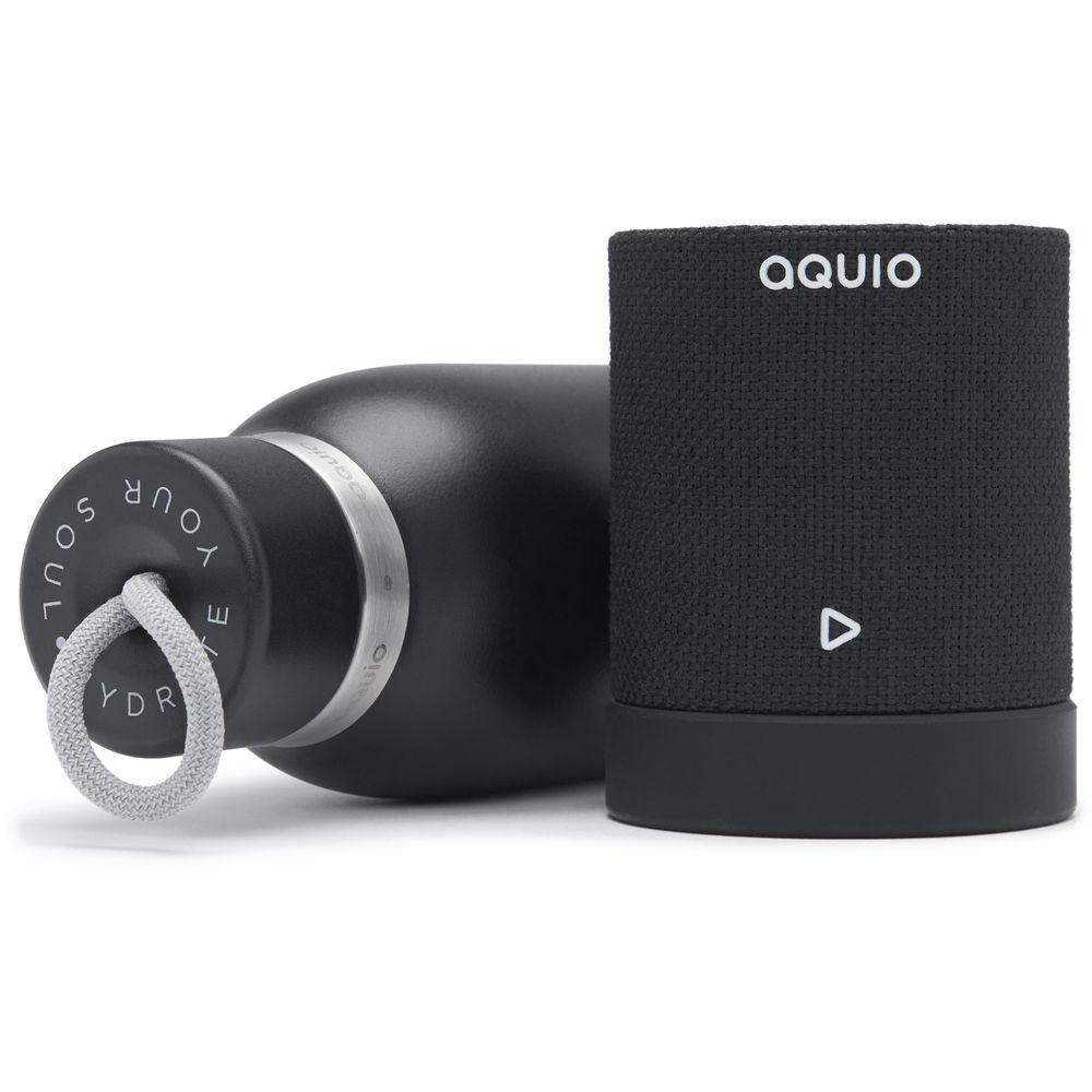 iHome Aquio 16oz Bottle with Bluetooth Waterproof Speaker