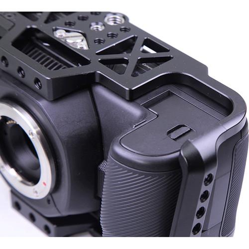 LanParte BMPCC4K Blackmagic Design Pocket Cinema Camera 4K Full Cage with Free Samsung SSD-T5 Clamp