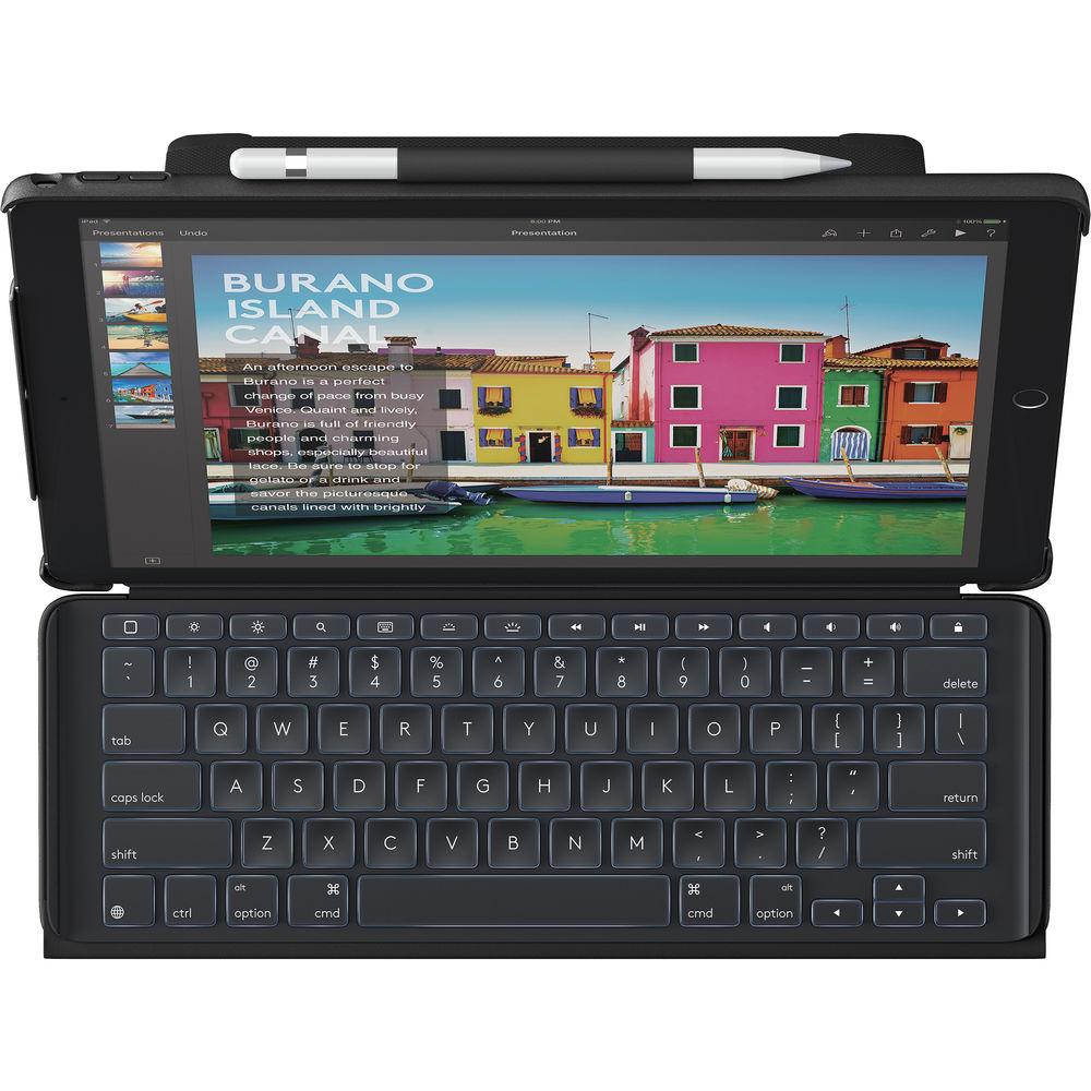 Logitech SLIM COMBO Keyboard Case for 2nd-Gen Apple iPad Pro 12.9"