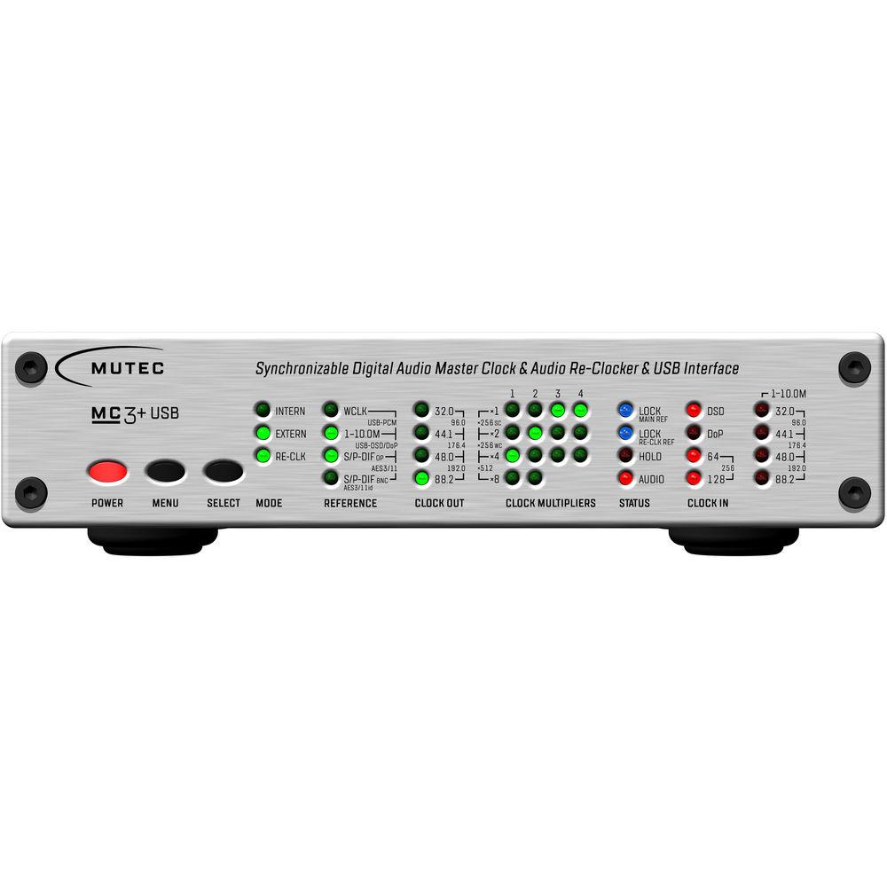 Mutec MC-3 Smart Clock USB Master Clock, Re-Clocker & USB Interface