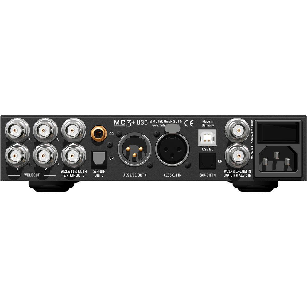 Mutec MC-3 Smart Clock USB Master Clock, Re-Clocker & USB Interface