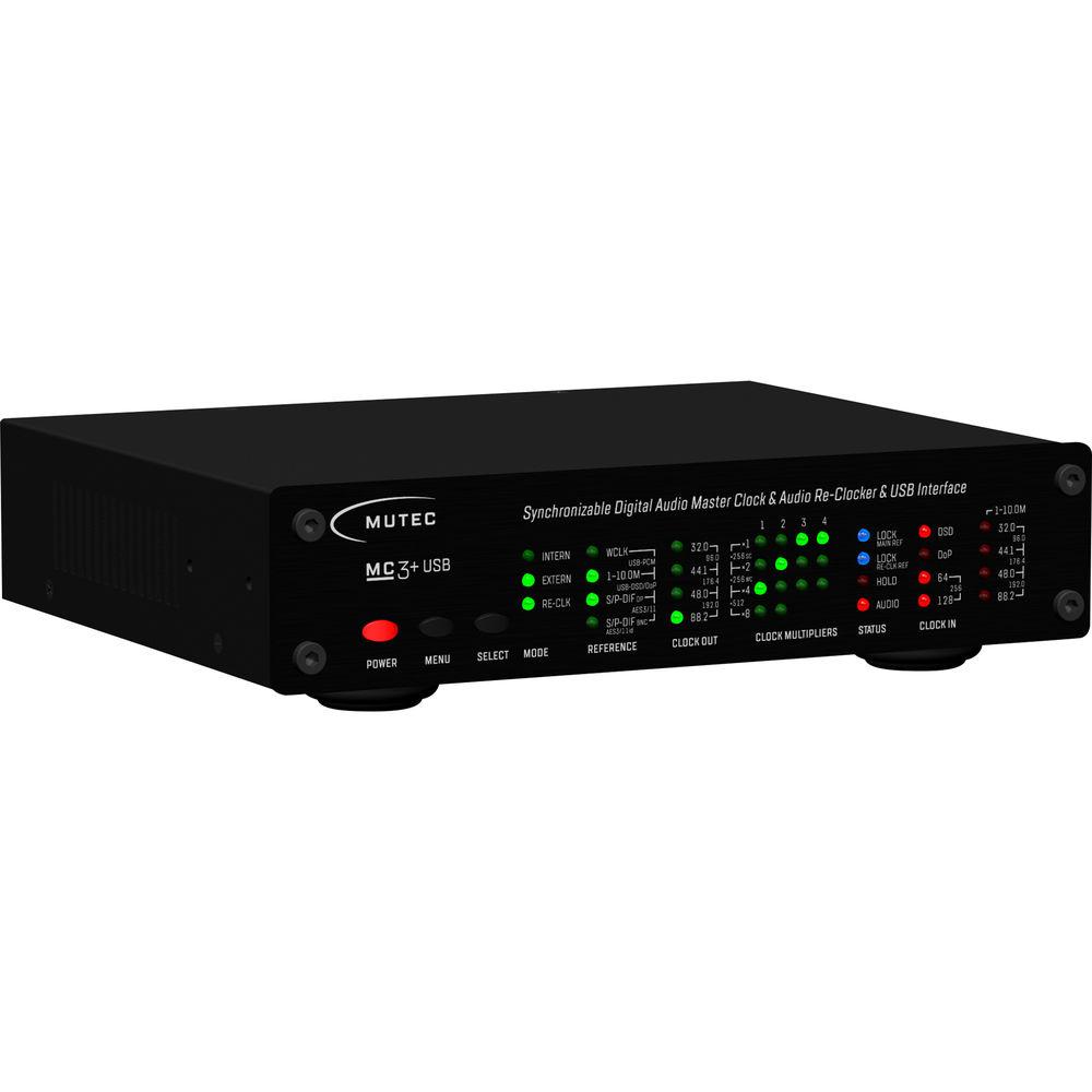 Mutec MC-3 Smart Clock USB Master Clock, Re-Clocker & USB Interface