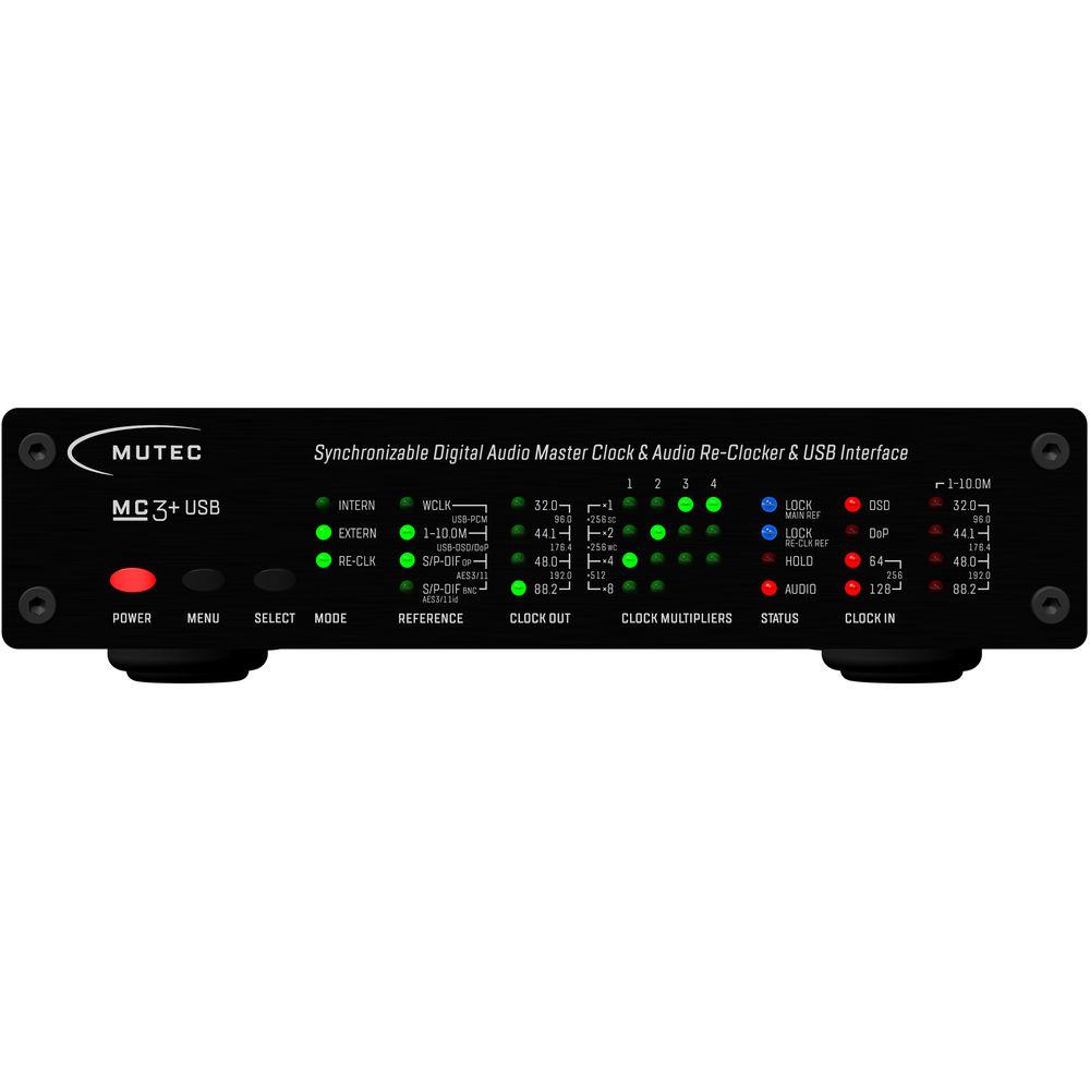 Mutec MC-3 Smart Clock USB Master Clock, Re-Clocker & USB Interface