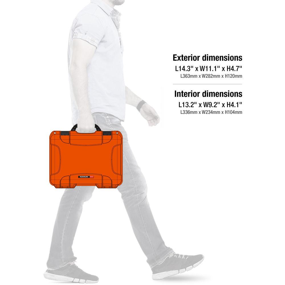 Nanuk 910 Waterproof Hard Case with Insert for DJI Mavic Air