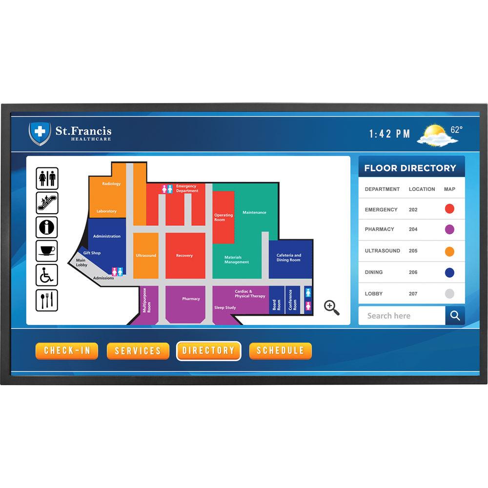 Planar Systems 65" Touchscreen Interactive LCD Display