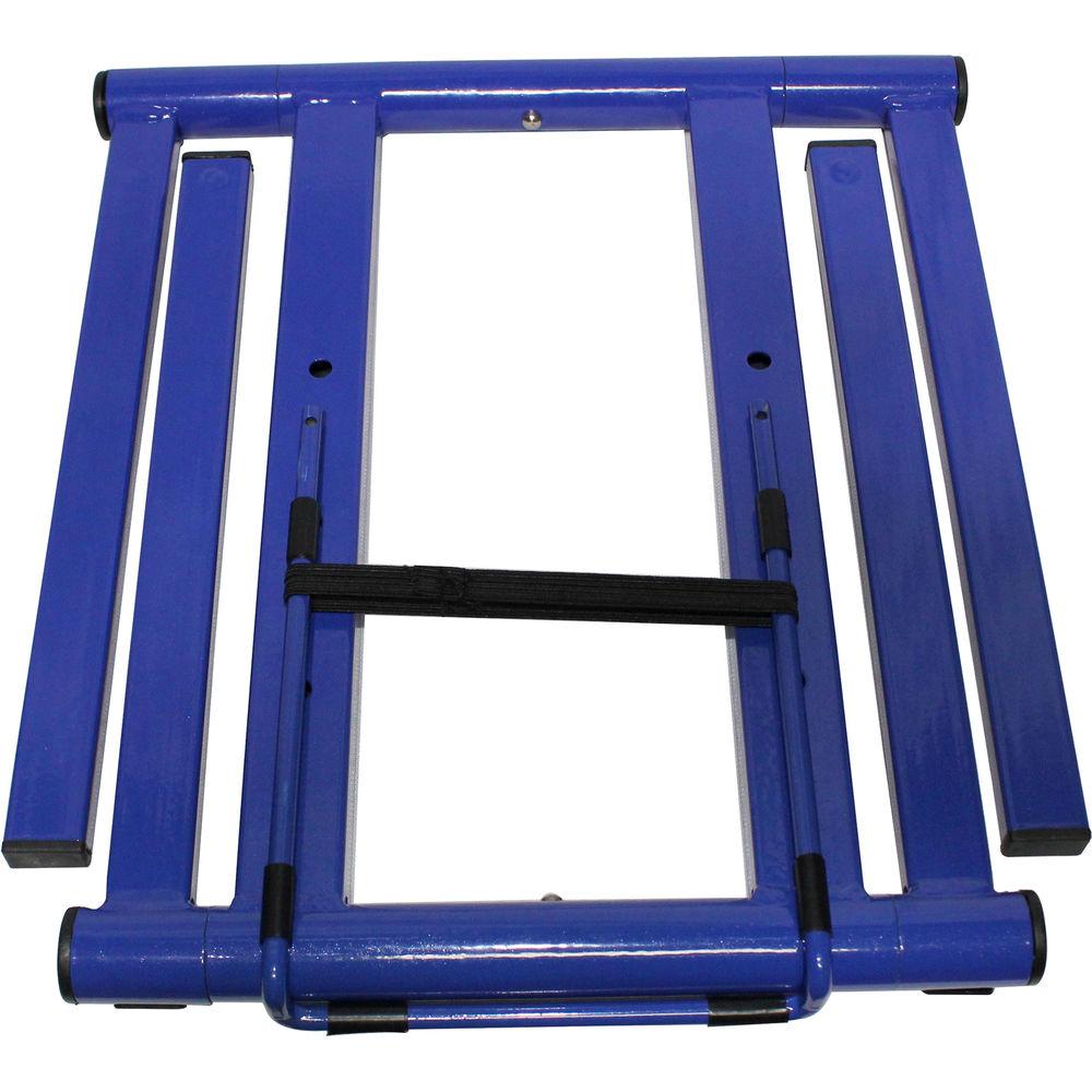 ProX T-LPS600BLUE Foldable Portable Laptop Stand with Adjustable Shelf