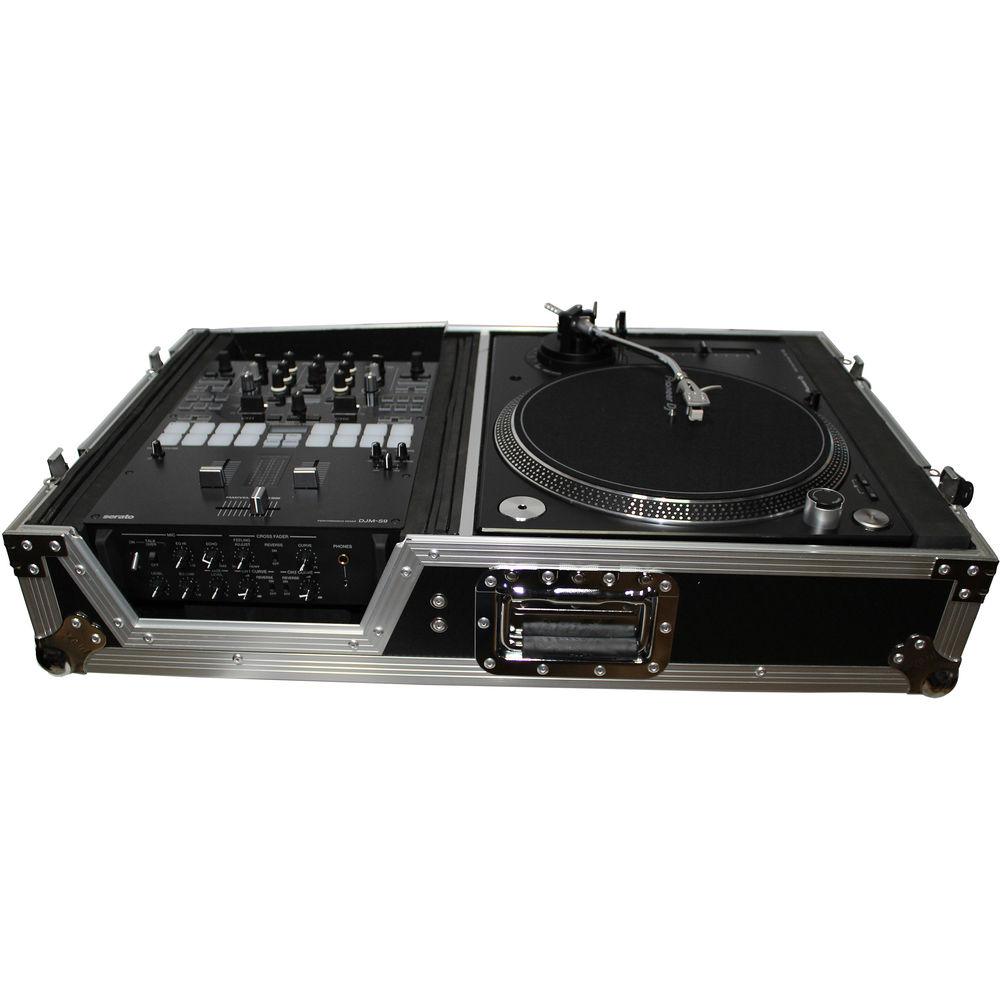 ProX XS-TMC1012W Universal Single-Turntable and Mixer Coffin Case