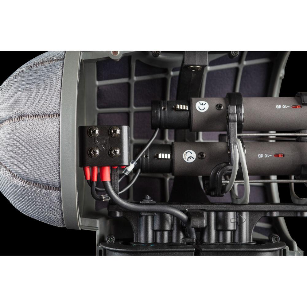 Rycote Stereo Cyclone MS Kit 6 Windshield System for Neumann KM 120 and KM 140