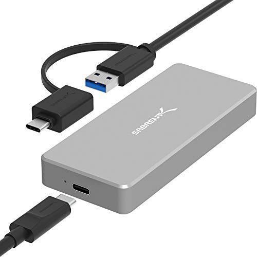 Sabrent NVMe PCIe M.2 to USB 3.1 Gen 2 USB Type-C SSD Enclosure