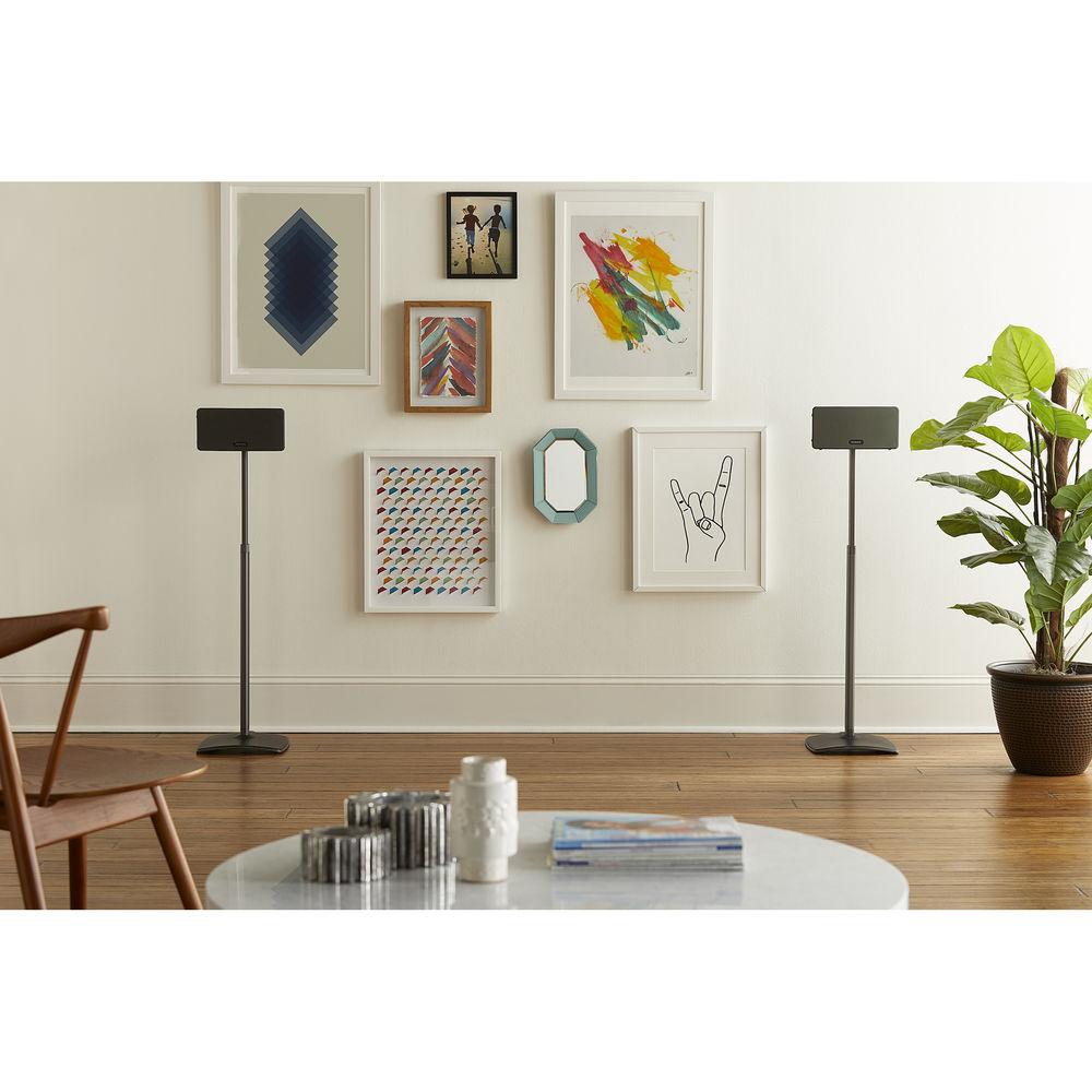 SANUS WSSA2 Adjustable Speaker Stands for the Sonos One, PLAY:1, and PLAY:3