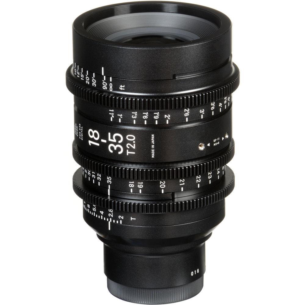 Sigma 18-35mm and 50-100mm Lenses with Case