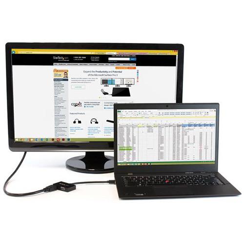 StarTech 2-in-1 Mini DisplayPort to HDMI VGA Travel Adapter Converter