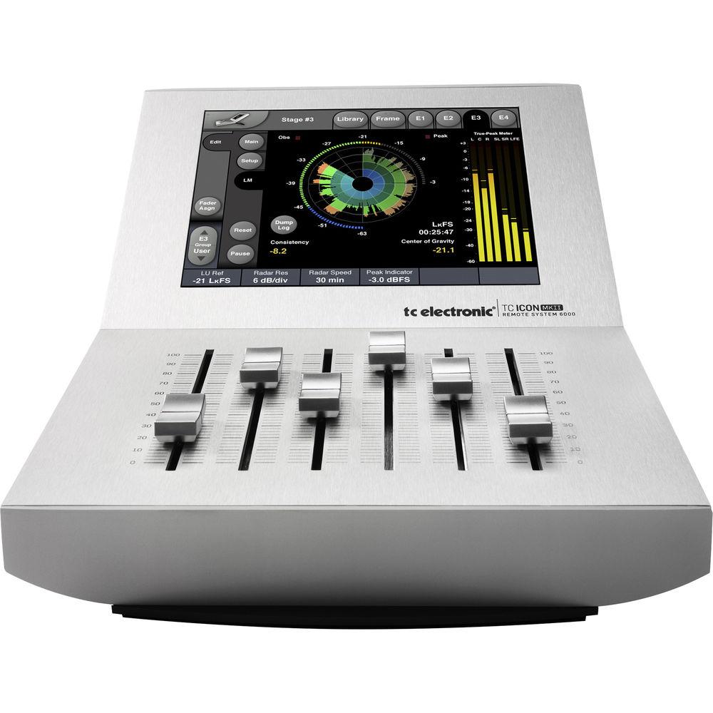 TC Electronic System 6000 Mainframe MK II for Broadcast Production with TC Icon MK II Controller & Remote