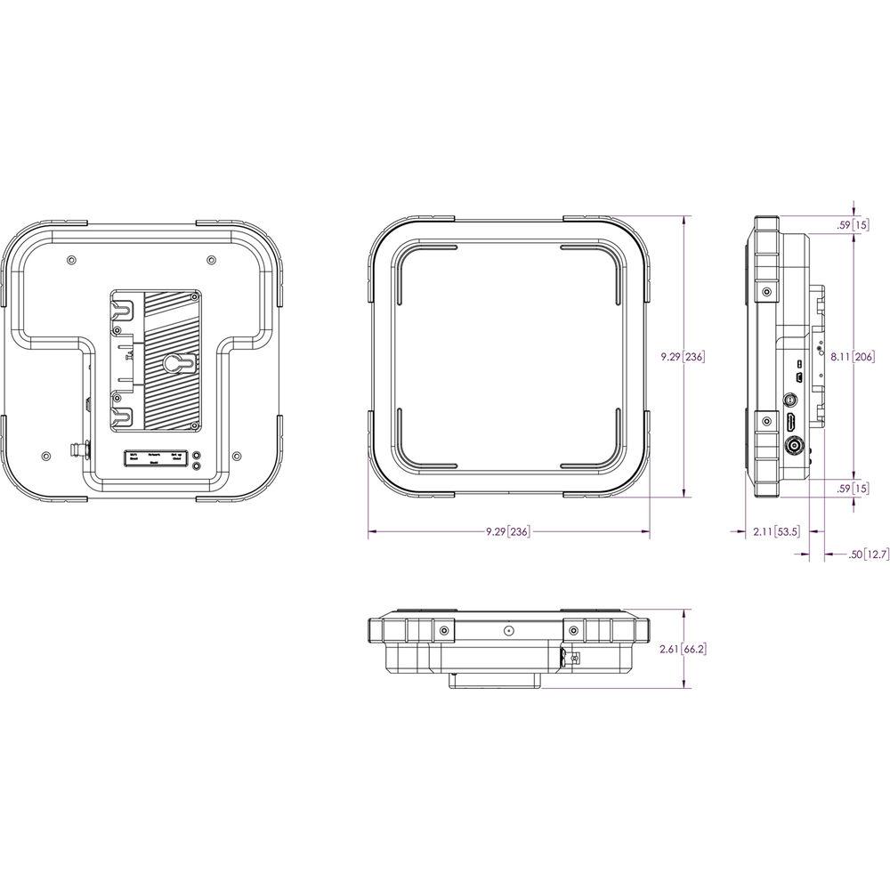 Teradek Bolt 10K HD-SDI HDMI Wireless RX AB Mount