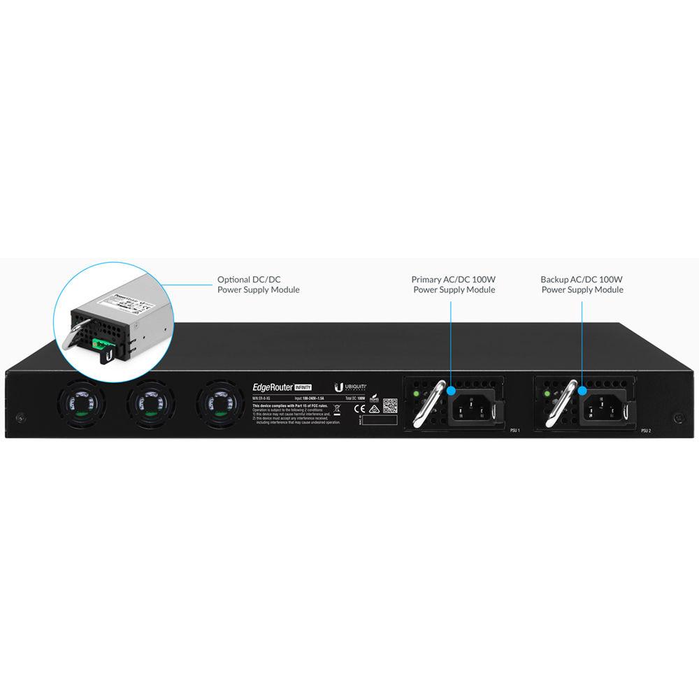 Ubiquiti Networks EdgeRouter Infinity ER-8-XG 8-Port 10G SFP Router