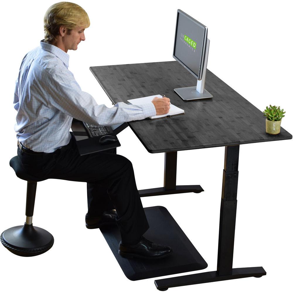 Uncaged Ergonomics 48x30" Bamboo Electric Standing Desk