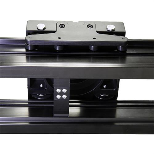 VariZoom VariSlider VSM1 Camera Slider with Two Tripods and Pair of Tripod Mounts