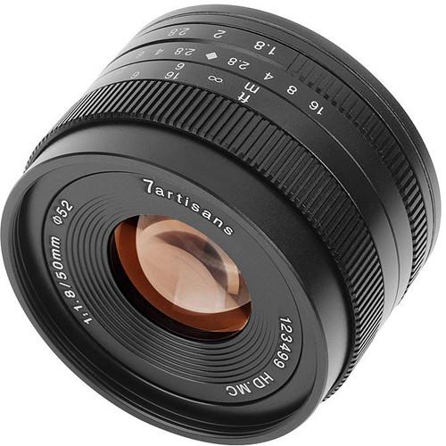 7artisans Photoelectric 50mm f 1.8 Lens for Sony E