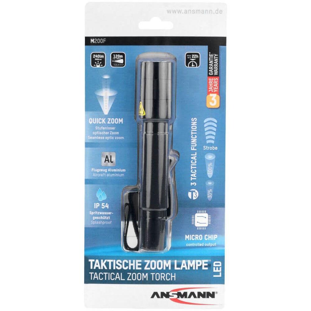 Ansmann M200F Tactical LED Flashlight
