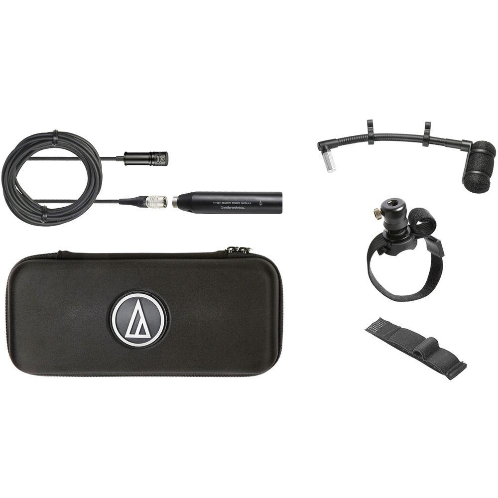 Audio-Technica ATM350W Cardioid Condenser Instrument Microphone with Woodwind Mounting System