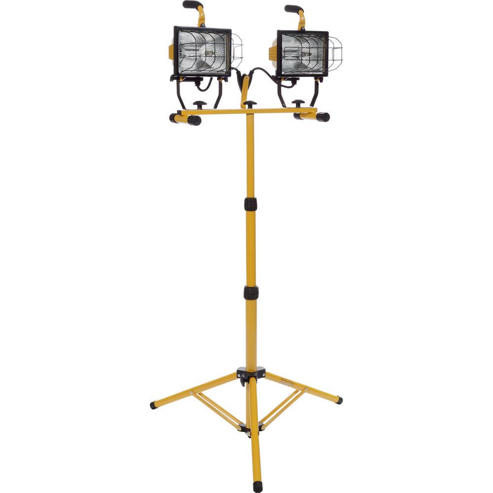 Bayco Products 1000-Watt Dual-Fixture Work Light with 6