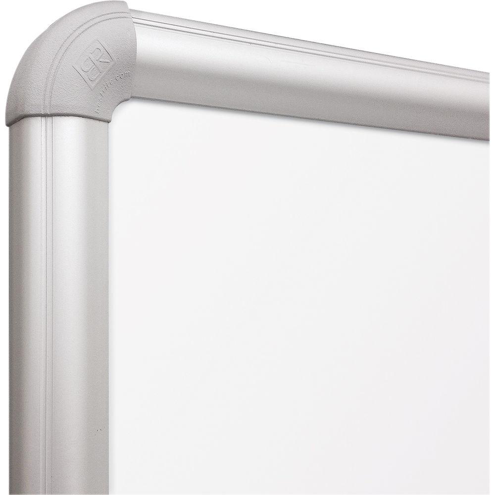 Best Rite Green-Rite Porcelain Markerboard with Silver Presidential Trim