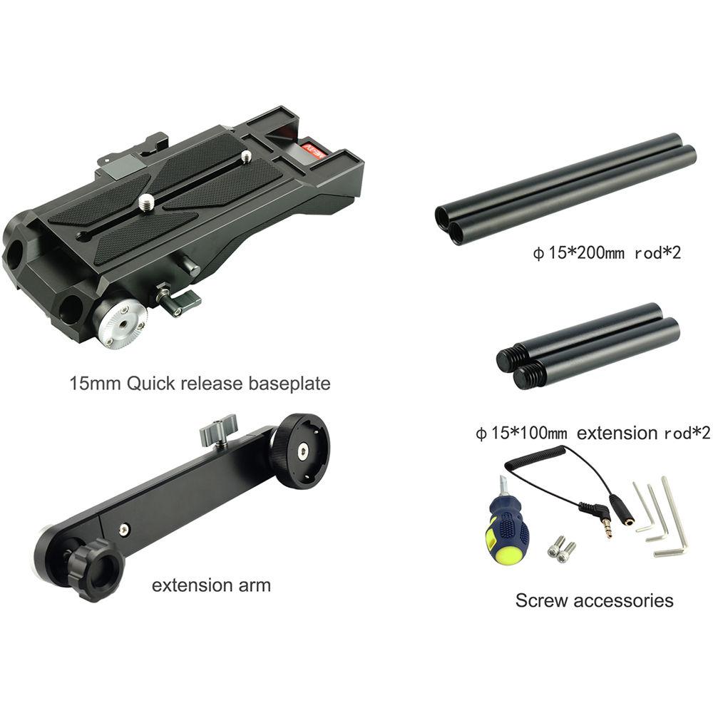 CAME-TV Shoulder Rig for Panasonic EVA1