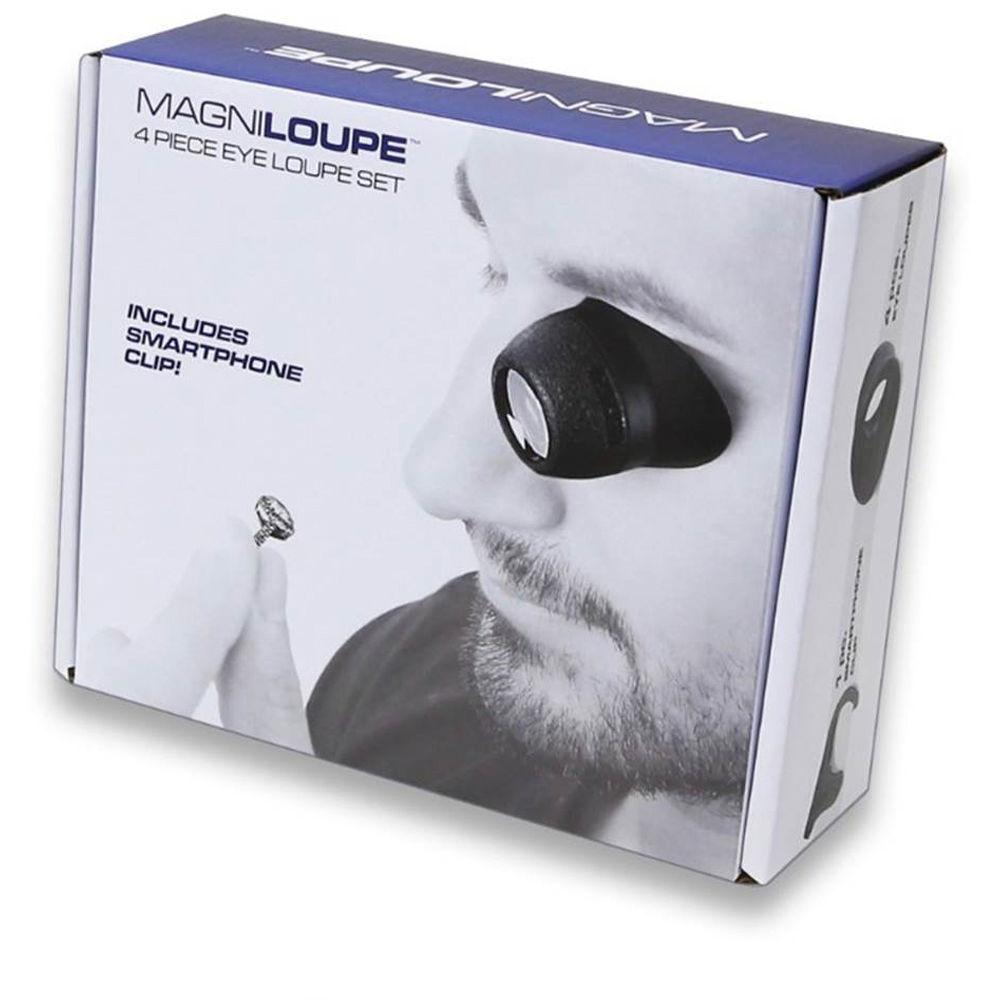 Carson ML-20 MagniLoupe 4-Piece Eye Loupe Set