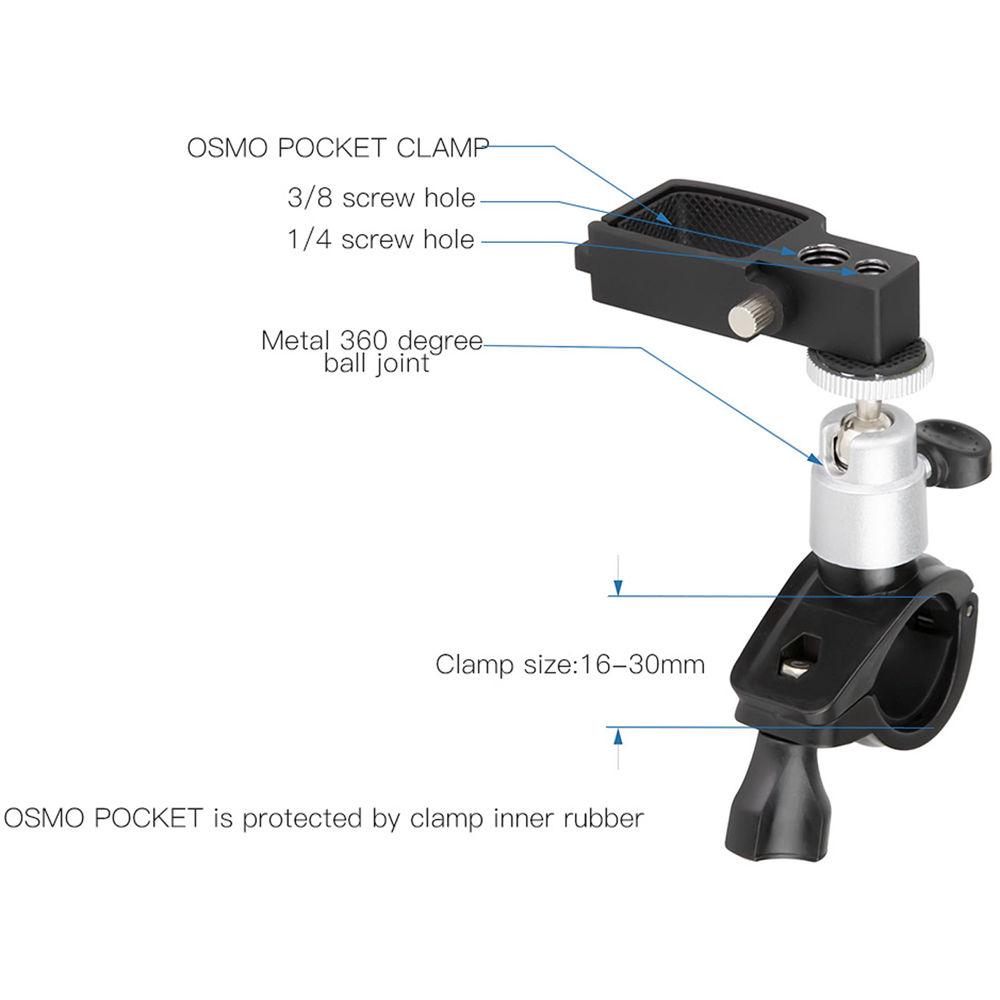 DigitalFoto Solution Limited Bicycle Clamp for Osmo Pocket