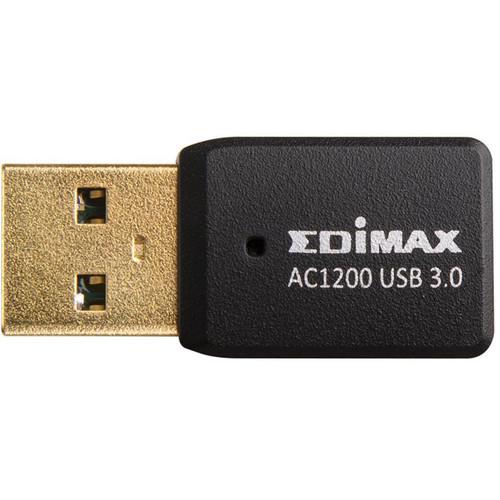 EDIMAX Technology AC1200 Dual-Band MU-MIMO USB 3.0 Adapter, EDIMAX, Technology, AC1200, Dual-Band, MU-MIMO, USB, 3.0, Adapter