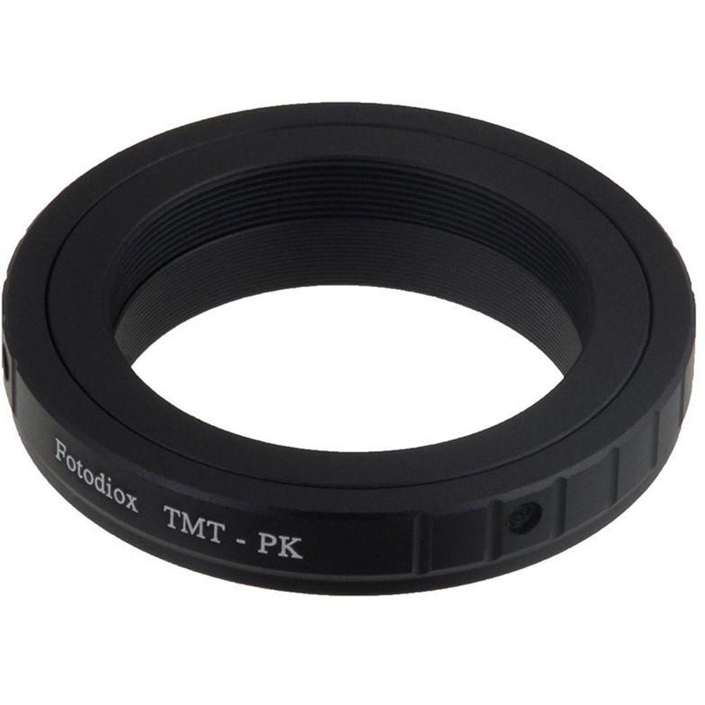 FotodioX Lens Mount Adapter for T-Mount T T-2 Screw Mount SLR Lens to Pentax K Mount SLR Camera Body