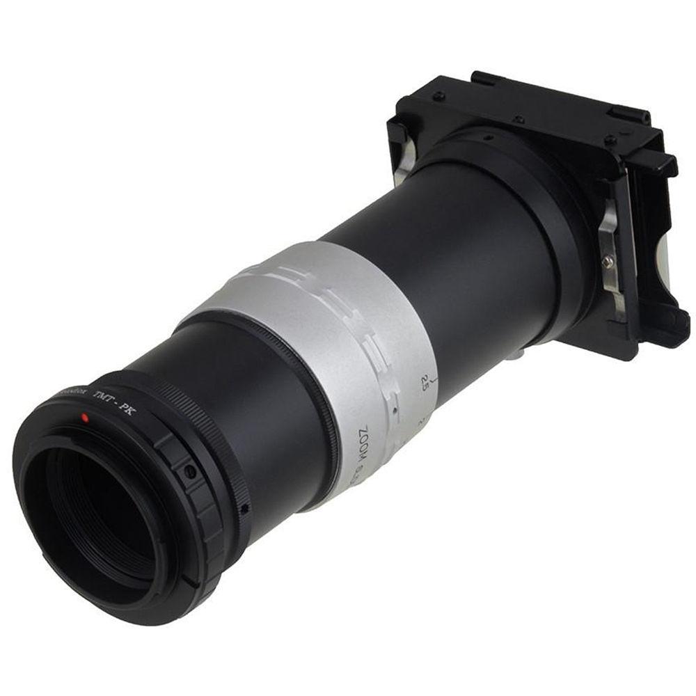 FotodioX Lens Mount Adapter for T-Mount T T-2 Screw Mount SLR Lens to Pentax K Mount SLR Camera Body