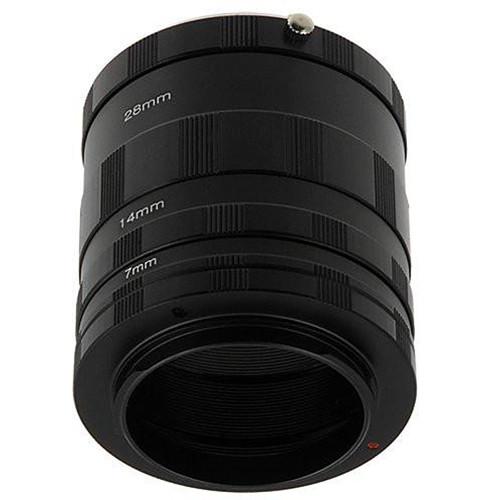 FotodioX Macro Extension Tube Set for Sony Alpha E-Mount Cameras: for Extreme Close-Up Photography