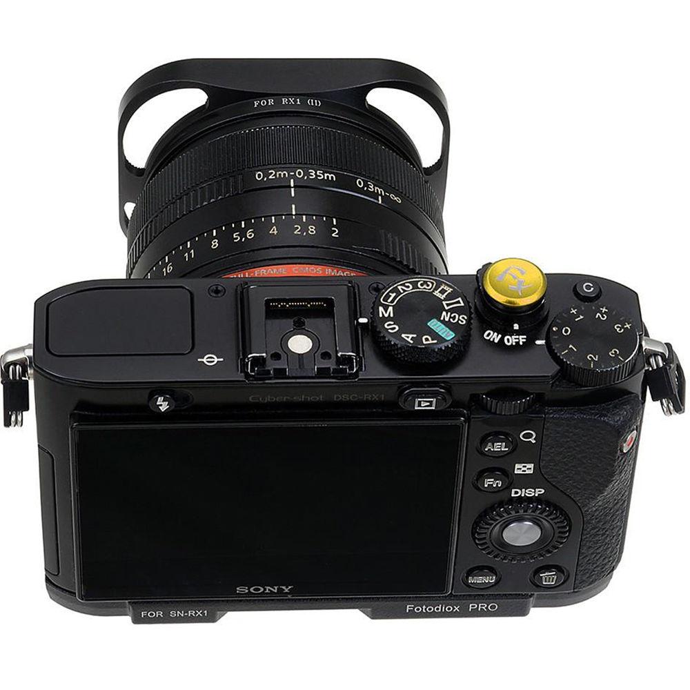 FotodioX Pro Camera Kit for Sony Cyber-Shot RX1 DSC-RX1 Camera Hand Grip, Lens Hood & Soft Release Button