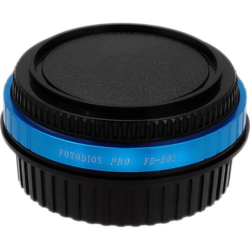 FotodioX Pro Lens Mount Adapter with Generation v10 Focus Confirmation Chip for Canon FD-Mount Lens to Canon EF or EF-S Mount Camera