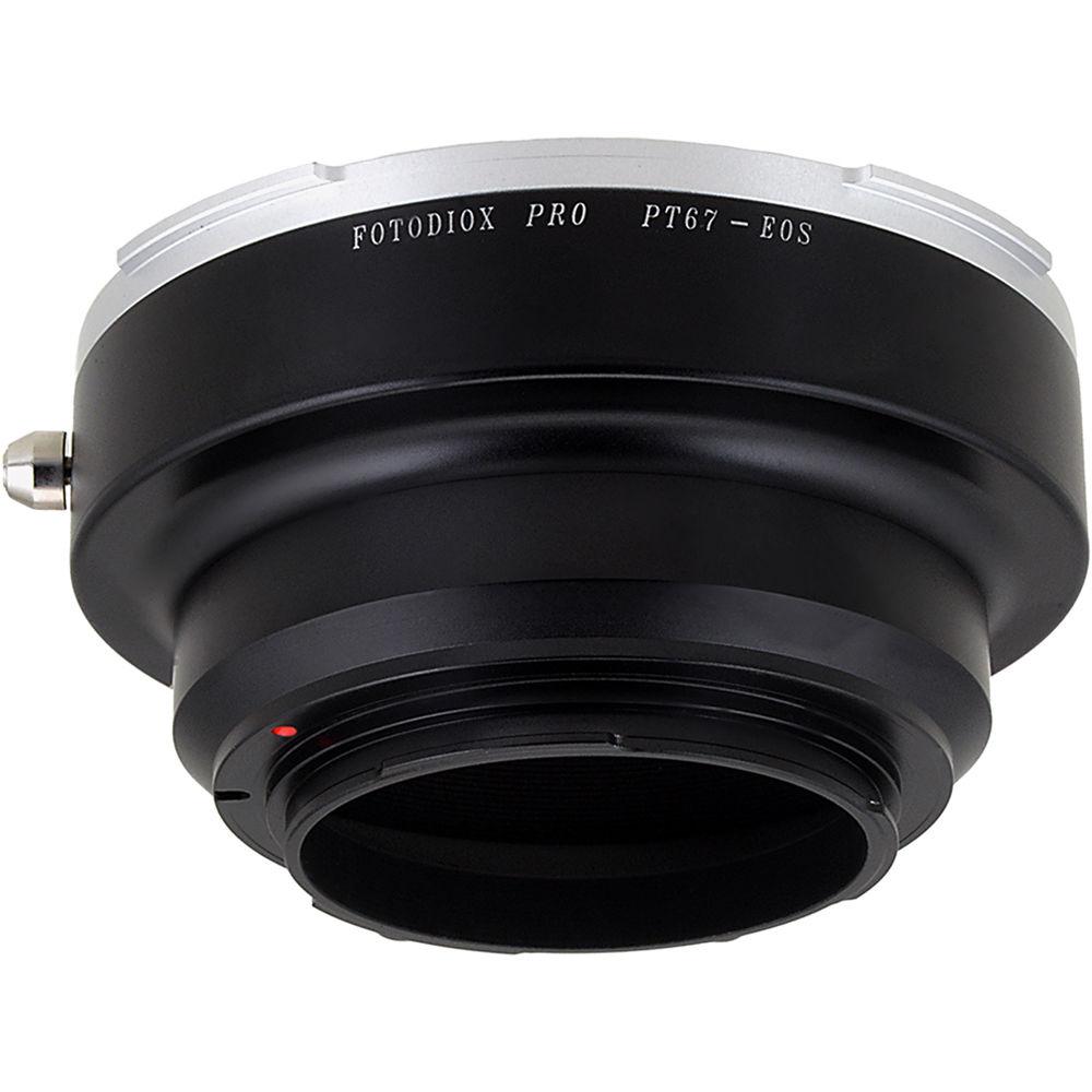 FotodioX Pro Lens Mount Adapter with Generation v10 Focus Confirmation Chip for Pentax 6x7 Mount Lens to Canon EF or EF-S Mount Camera