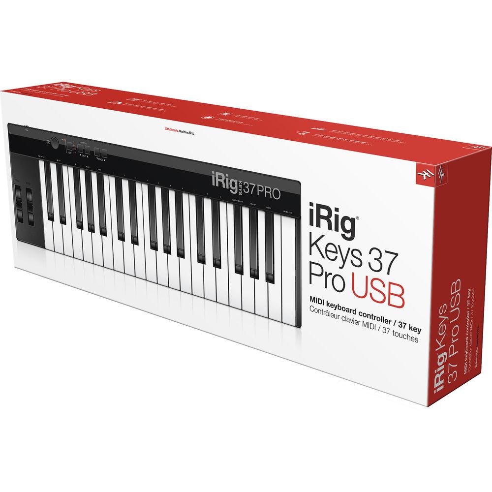 IK Multimedia iRig Keys 37 Pro 37-Key USB MIDI Controller