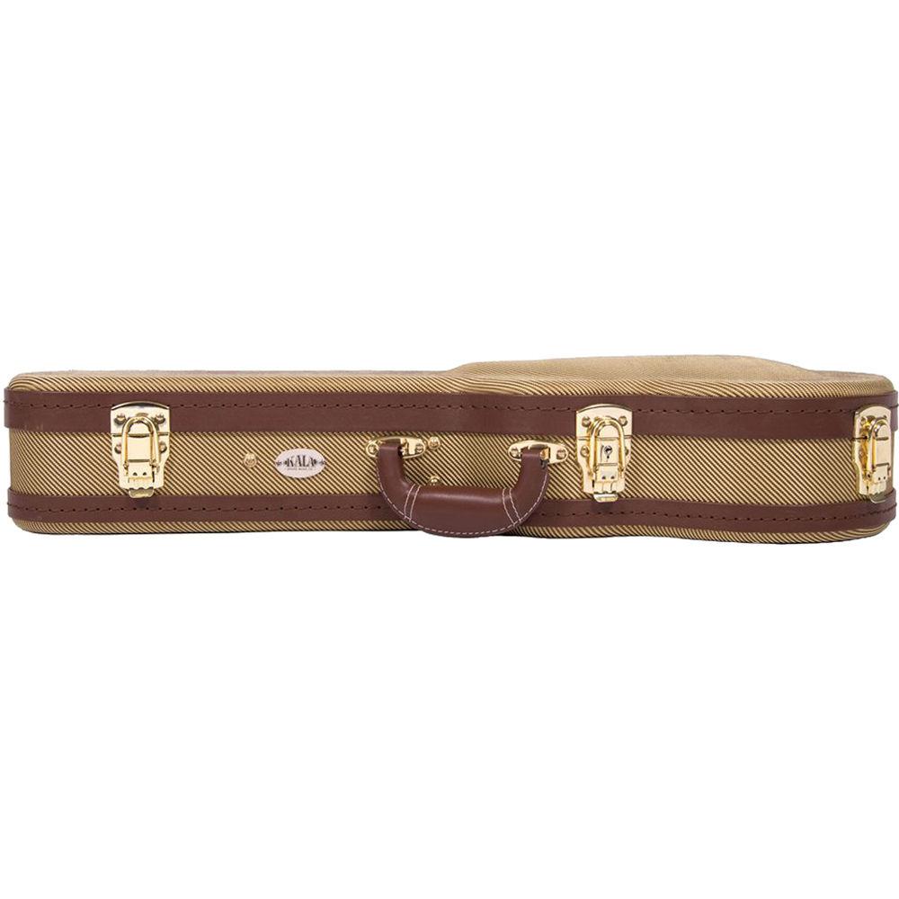 KALA Tweed Hard Case for Archtop Ukulele