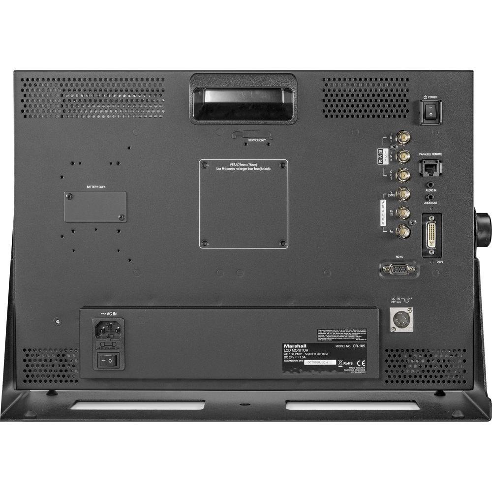 Marshall Electronics OR-185-AFHD Orchid 18.5" LCD Monitor with 3G-SDI Digital Analog Inputs