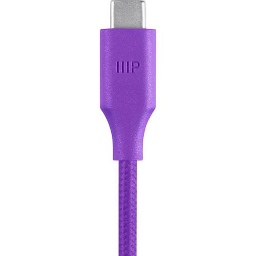 Monoprice USB 2.0 Type-C Male to Type-A Male Palette Series Cable
