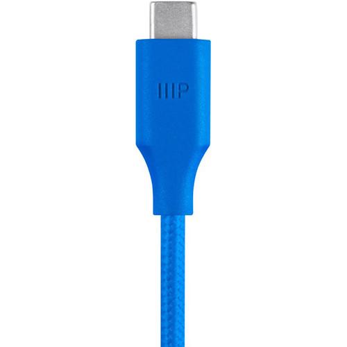 Monoprice USB 2.0 Type-C Male to Type-A Male Palette Series Cable