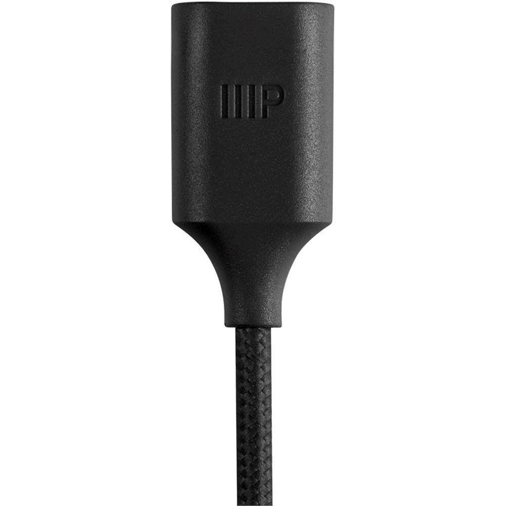 Monoprice USB 2.0 Type-C Male to USB Type-A Female Palette Series Extension Cable
