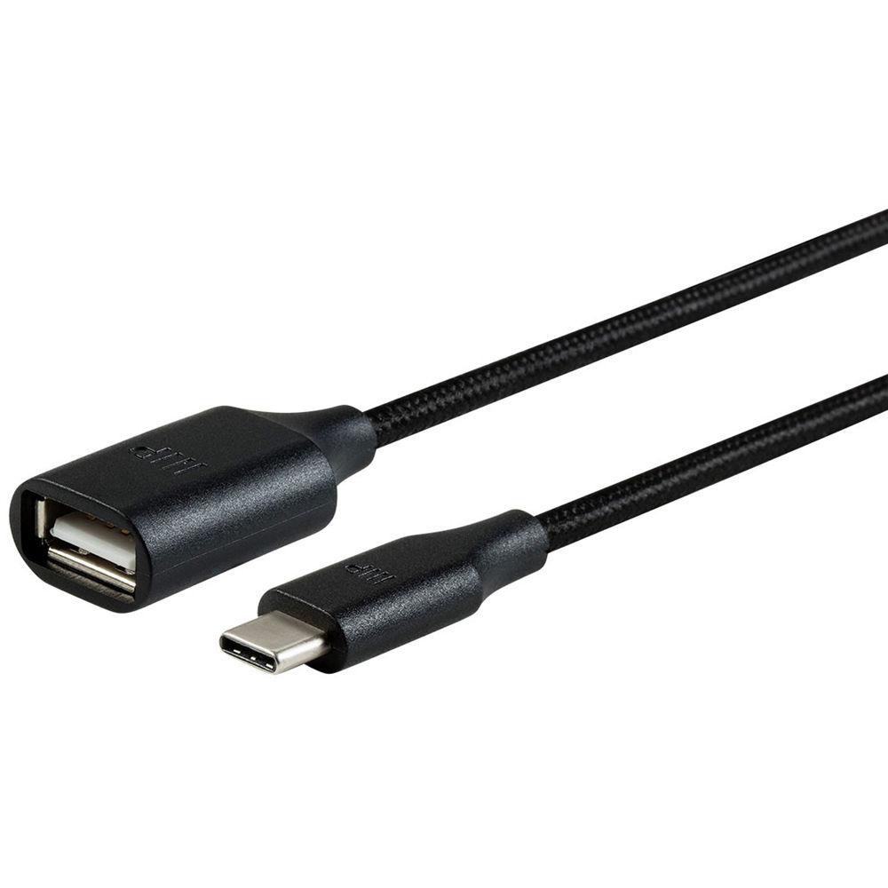 Monoprice USB 2.0 Type-C Male to USB Type-A Female Palette Series Extension Cable
