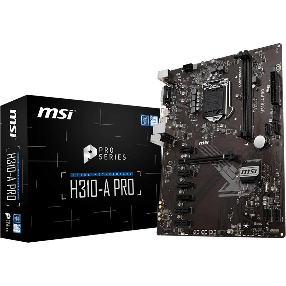 MSI H310-A Pro LGA 1151 ATX Motherboard