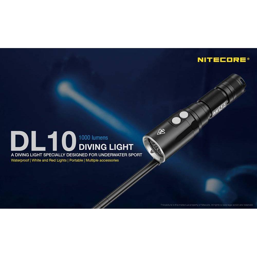Nitecore DL10 LED Dive Light
