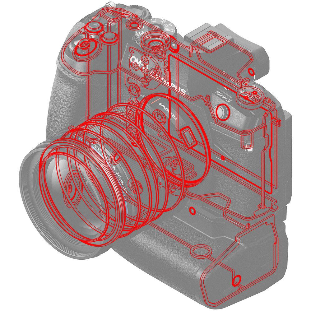 Olympus OM-D E-M1 Mark II Mirrorless Micro Four Thirds Digital Camera