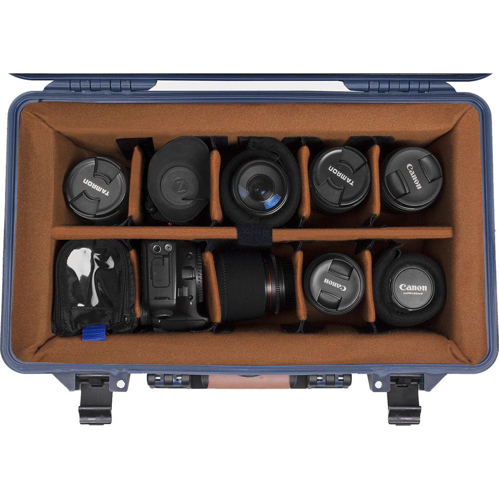 Porta Brace PB-2550DSLR Hard Rolling Case with Padded Divider Kit