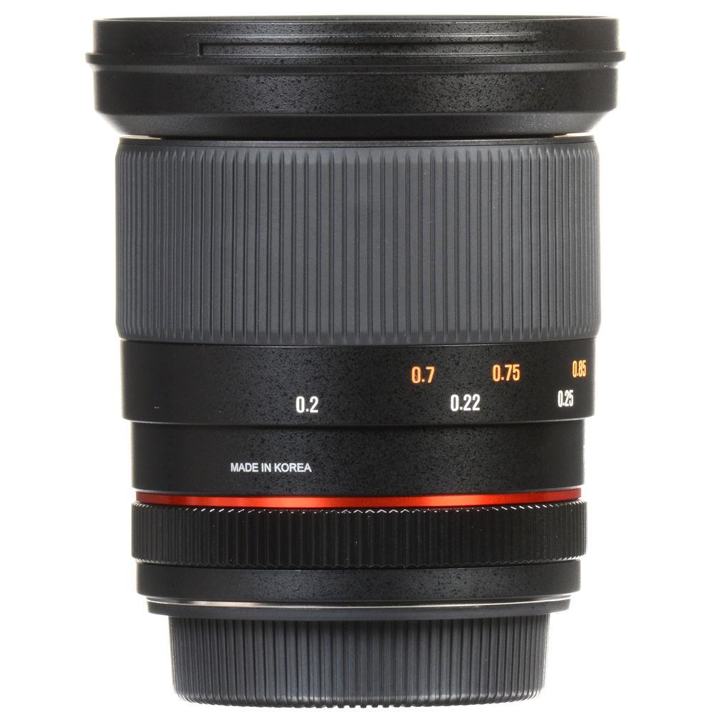 Rokinon 20mm f 1.8 ED AS UMC Lens for Canon EF