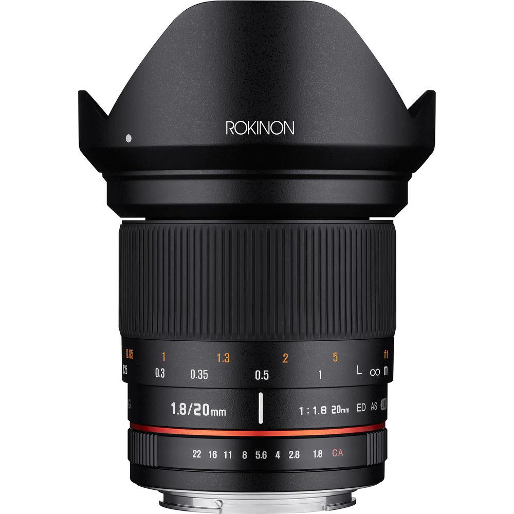 Rokinon 20mm f 1.8 ED AS UMC Lens for Fujifilm X