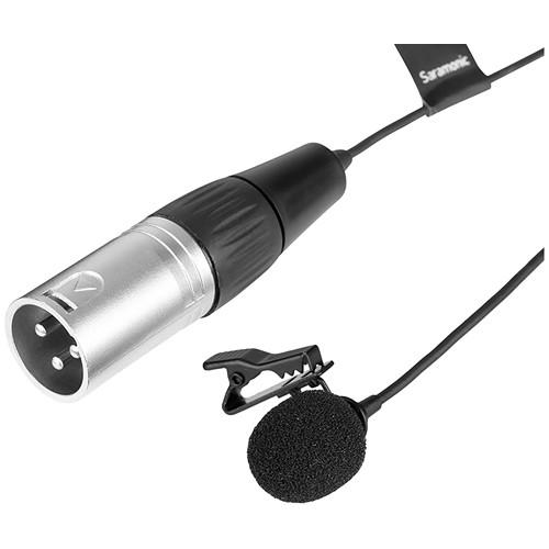 Saramonic XLavMic-C XLR Phantom Powered Lavalier Microphone